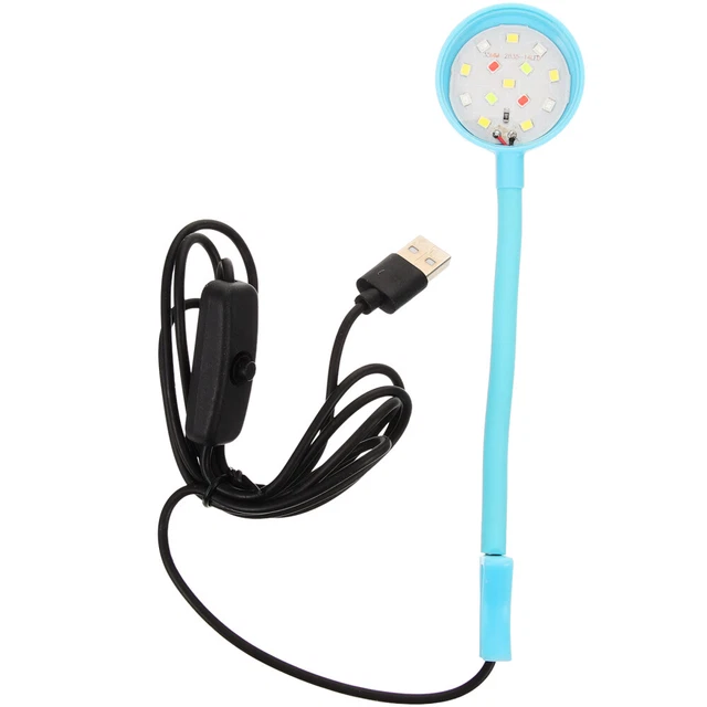 Reusable Aquarium Lamp Fish Tank Light Lighting USB Mini Tortoise Algae