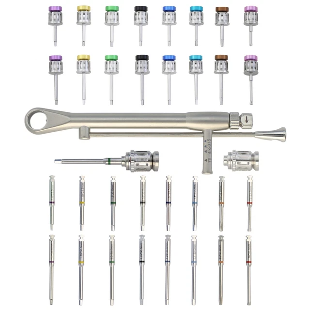 DENTAL IMPLANT STRAIGHT MultiUnit Torque Wrench Ratchet Abutment