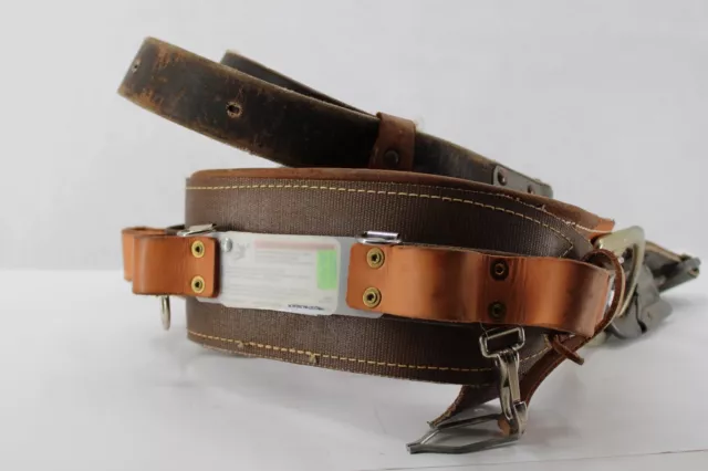 Klein Tools Lineman Climbing Belt Size 508MM Model 5268N-20D Date 11-17 VGUC