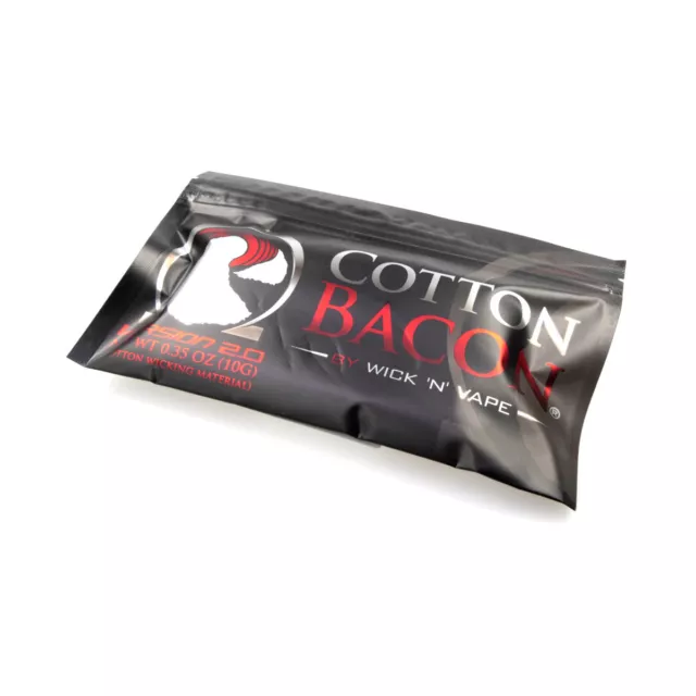 Watte Wick N Vape Cotton Bacon V2 hitzebeständig Baumwolle Wickeln Wickelzubehör