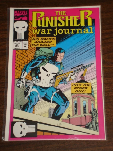 Punisher War Journal #48 Vol1  Nm (9.4) Marvel Comics November 1992