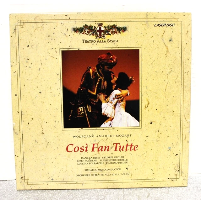 MOZART COSI FAN Tutte - Teatro Alla Scala - Muti ( DVD ) **NEW