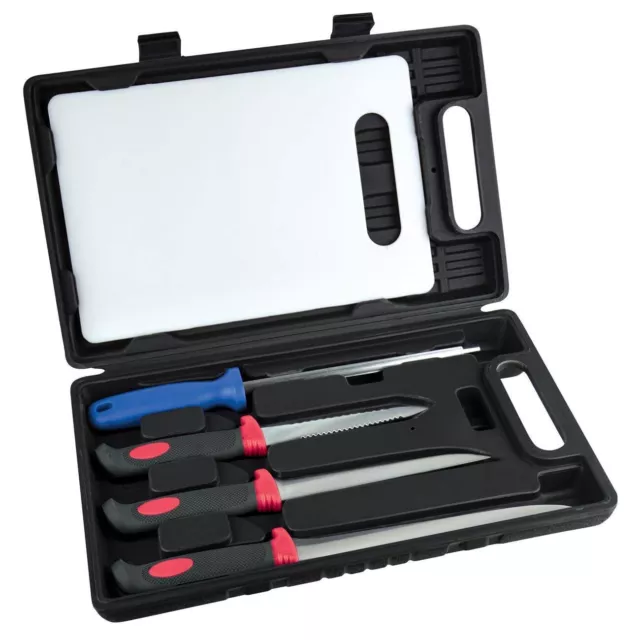 York Deluxe Filetierset, Filetiermesser Im Koffer, Angelmesser, Fillet Kit, Neu