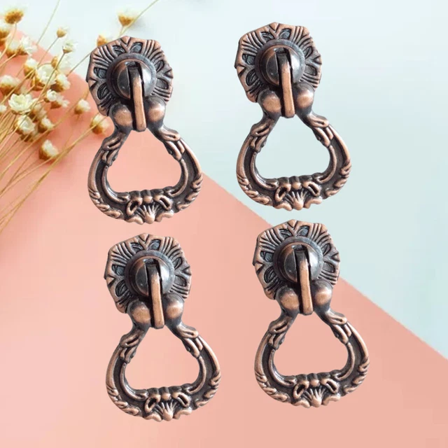 4 Pcs Boutons Pour Tiroirs De Commode Poignée Porte Ancienne