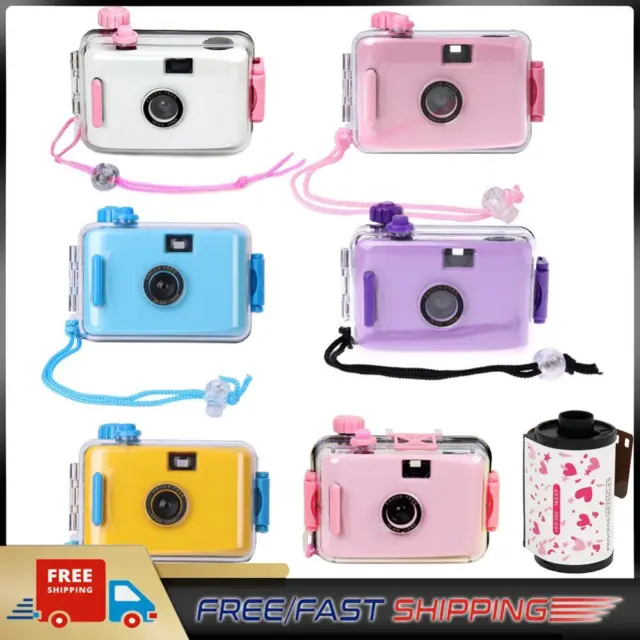 Non-disposable Convenient Waterproof Shockproof Film LOMO Camera Kids Mini Toys