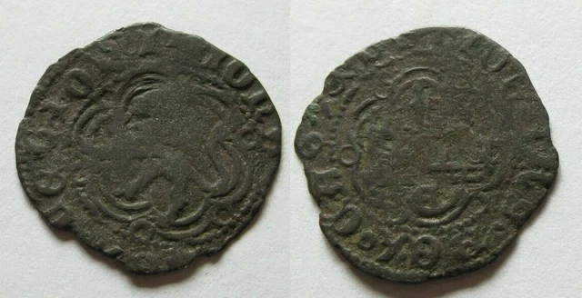 ZALDI2010 - Juan II (1406-1454) , White Of Seville 0.0529oz/0 27/32in