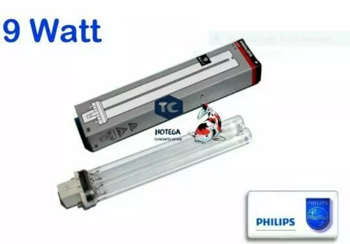 Philips UVC Ersatzlampe 9 Watt G23 Teichklärer Neu