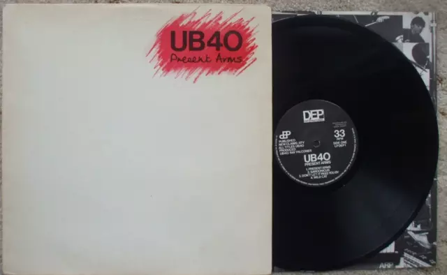 UB40 - Present Arms - EX- Vinyl LP  -  NO BONUS 45 - LOW BUY IT NOW