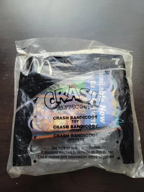 BNIP 2005 MCDONALDS Crash Bandicoot - jouet de jeu vidéo portatif de BNIP 2005 MCDONALDS Crash Bandicoot - jouet de jeu vidéo portatif de