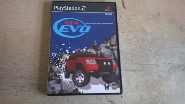 4x4 EVOLUTION - GIOCO OFF-ROAD RACING PAL/UK PS2 / +60GB PS3 COMPLETO DI MANUALE