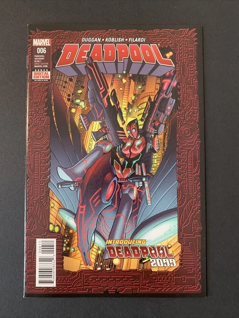 DEADPOOL #6 (2016) 1st DEADPOOL 2099 MARVEL COMICS VFNM