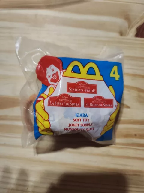 1998 McDonald’s lion king 2 sealed #4 Kiara soft toy.