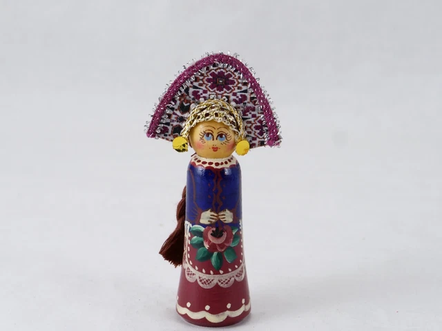 Vntage Antque Russan Stocknette Doll Made n Sovet Unon A. Velkorusska | Dolls, Salor