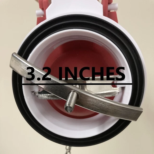 TOTO ADJUSTABLE FLUSH Valve, 3.2 Inch One Piece Toilet with Silicone