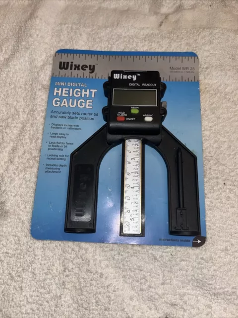 Wixey WR25 3" Mini Digital Height Gauge