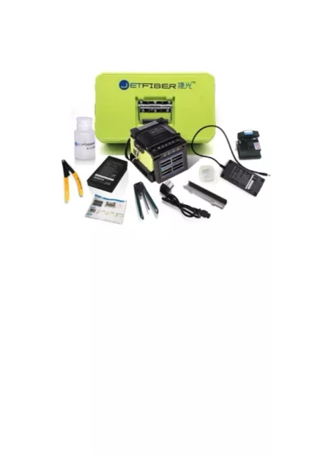 Giuntatrice fibra ottica automatica con allineamento core. Jetfiber H5. Kit