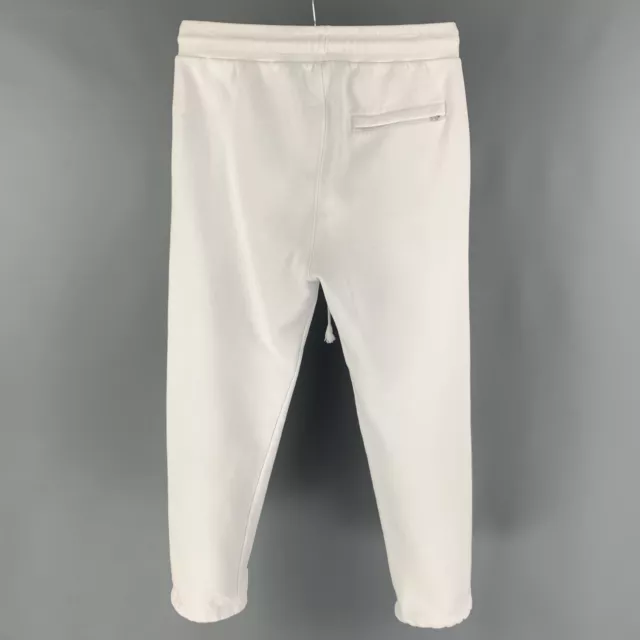 HOOD BY AIR Size M White Black Astronaut X Ray Print Cotton Sweatpants 3