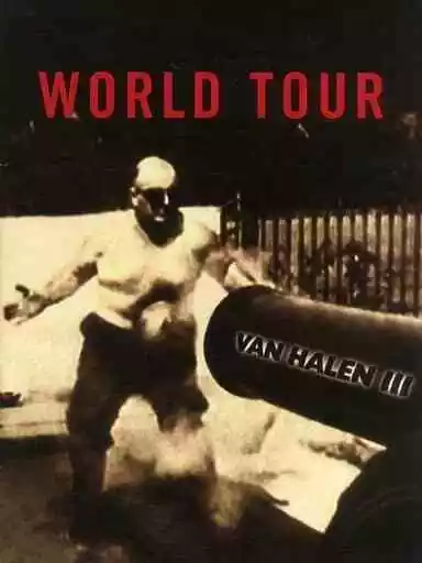 Booklet Tour Book Live Concert Pamphlet Van Halen Iii World