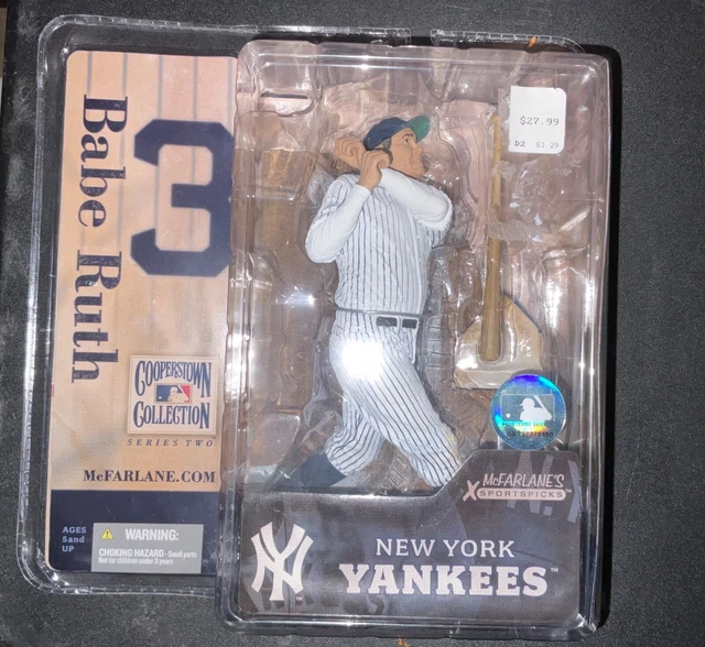New York Yankees Babe Ruth Mcfarlane SportsPicks MLB Cooperstown Collection