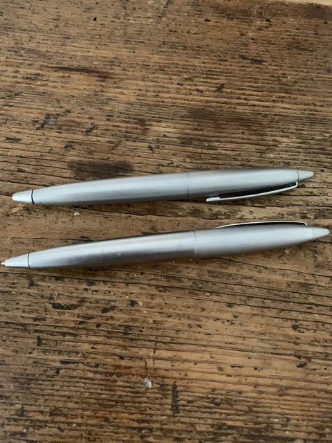 Parure Stylos Sheaffer Sterling Silver – Plume Or 14K Et Bille, Occasion à Réviser