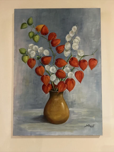 Huile Sur Toile Signee Provot Peintre De St Julien Les Metz Moselle