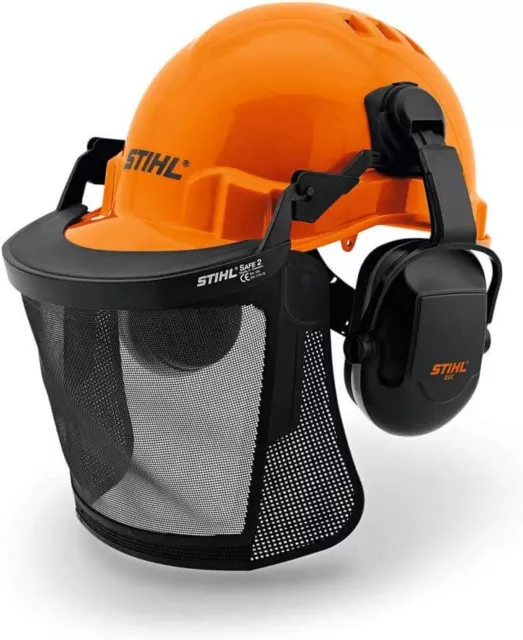 Casco Stihl Function Basic Con Cuffie E Visiera Motosega Decespugliatore