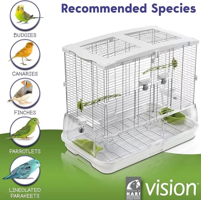 Vision Bird Cage Medium Regular M01 3