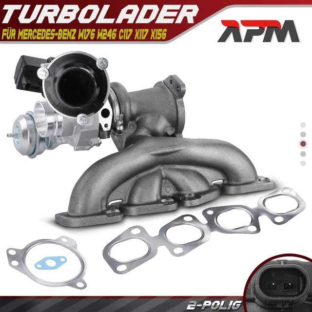 Kit Tagliando 4 Filtri Per Mercedes Classe A W176, B W246, CLA C117, GLA X156 CDI - Include Filtro Olio, Aria, Gasolio E Abitacolo