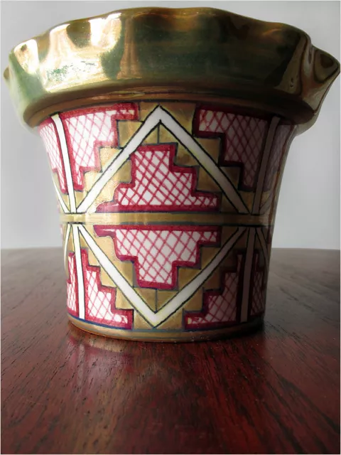 1960 MID-CENTURY MODERN Art Deco Italy Pottery Planter Raymor Bitossi ...