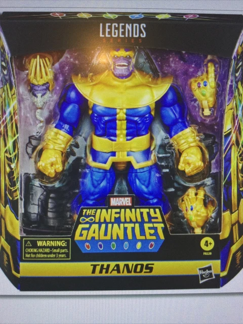 HASBRO MARVEL LEGENDS 6” Thanos The Infinity Gauntlet Action Figure NIB ...