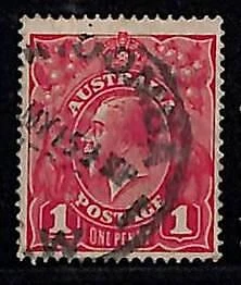 ZA0028b1 - AUSTRALIA  - STAMP - SG # 17c  -  USED