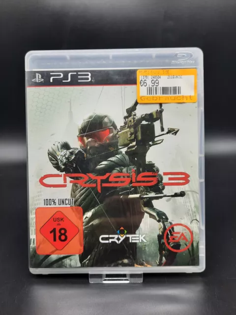 Sony Playstation 3 Ps3 Spiel - Crysis 3 - Top Zustand