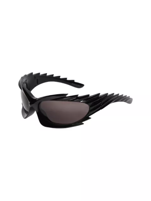occhiali da sole brand BALENCIAGA model BB0255 SPIKE black 001 super authentic