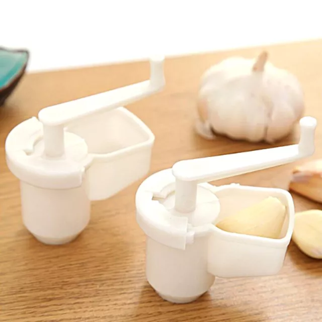 1Pc Manual Garlic Rolling Crusher Garlic Mincer Push And Press Garlic Cutter KFE