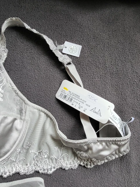 Soutien-gorge Lise Charmel Instants De Beauté - 90E - Crème Hydra - Neuf Avec étiquettes