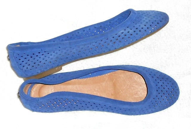 Escarpins DANIELE BERDINI Cuir Daim Rose Poudre - Talon +7cm - Pointure 38 - Italie