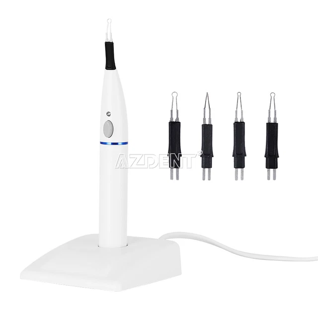A-BLADE Ⅱ Dental Wireless Gutta Percha Cutter Fast Heating + 4pcs Tips 100-240V