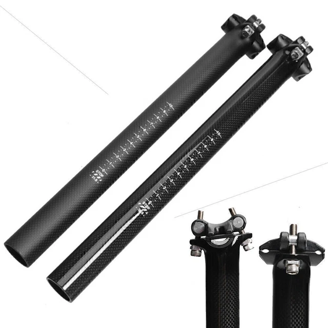 Bicycle Seat Post TOSEEK CARBON FIBER 27.2/30.8/31.6mm MTB Road Bike Aluminum Alloy Shock Absorbing Seatpost