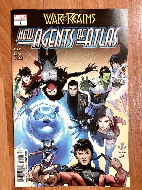 War of the Realms New Agents of Atlas #1 (Marvel Comics 2020)