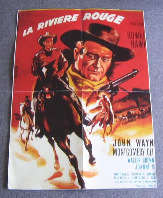 affiches de cinéma - JOHN WAYNE - Rio Bravo - Rio Grande - El Dorado - John Ford 9