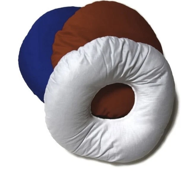 ALMOHADA Verde Terapéutica con el Agujero, Llena de Trigo Orgánico