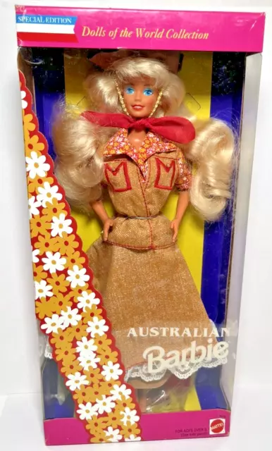 1992 Dolls of the World Australian Barbie Special Edition