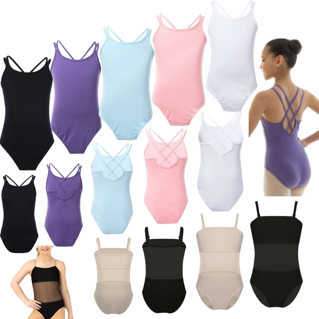 Body Tuta Sport Camicia Intima Bambini Balletto Danza Ginnastica Body