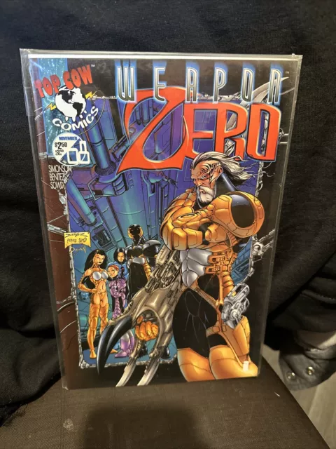 Top Cow/Image Comics Weapon Zero Comic Book Issue #8 (2nd Series, 1995) 2