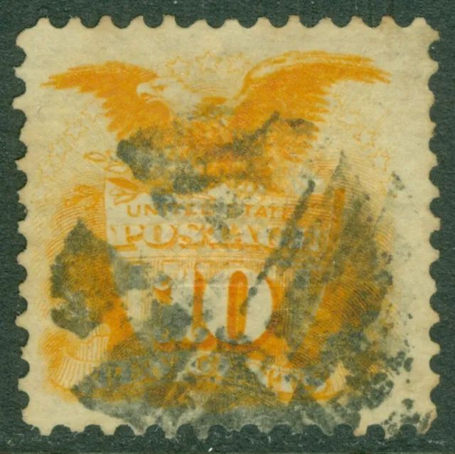 EDW1949SELL: USA 1869 Scott# 116 Fine-Very Sottile, Utilizzato. Catalogo
