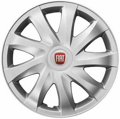 4 x16" Inch Wheel Trims Rims Hub Caps fit Fiat Talento -  16"  silver