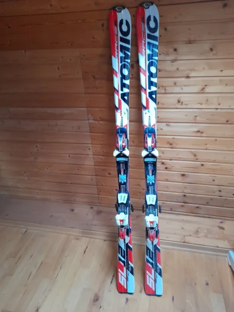 SKI ATOMIC Race Carver SL12 Länge 156 Skier, Gut Erhalten