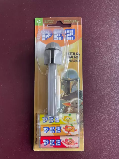 Pez Star Wars Mandalorian Distributeur Dispenser Bonbons Neuf Blister