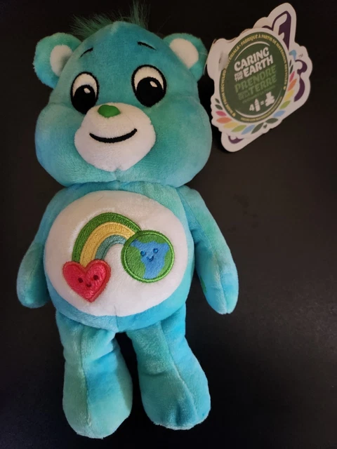 Basic Fun Care Bears Orsetto Portafortuna Tema Rock – Peluche Morbido Eco-Friendly Con Stile Unico – Regalo Perfetto Per Collezionisti E Bambini