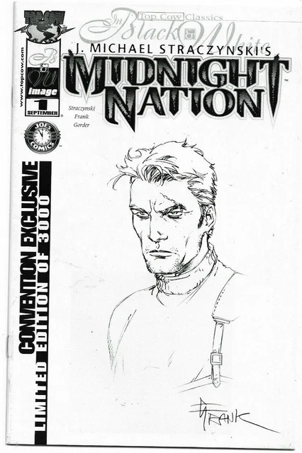 Midnight Nation#1 Vf/Nm 2000 Convention Exclusive Image/Top Cow Comics